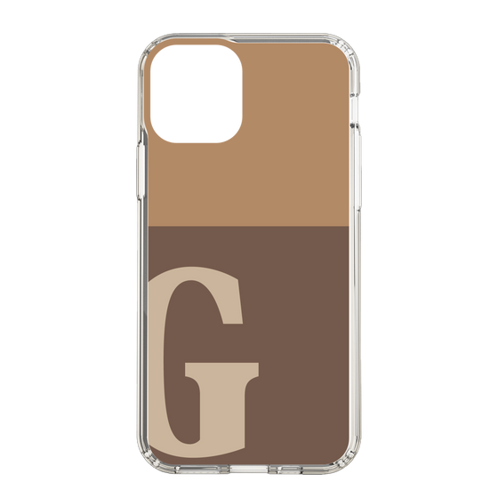 Slim Protection Case［ Original - initial two tone - G brown ］