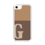 Slim Protection Case［ Original - initial two tone - G brown ］