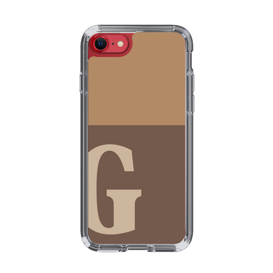 Slim Protection Case［ Original - initial two tone - G brown ］