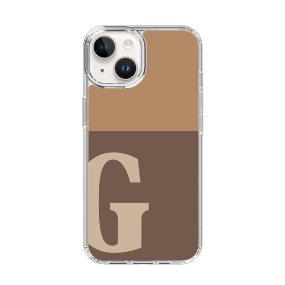 Slim Protection Case［ Original - initial two tone - G brown ］