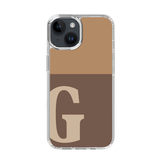 Slim Protection Case［ Original - initial two tone - G brown ］