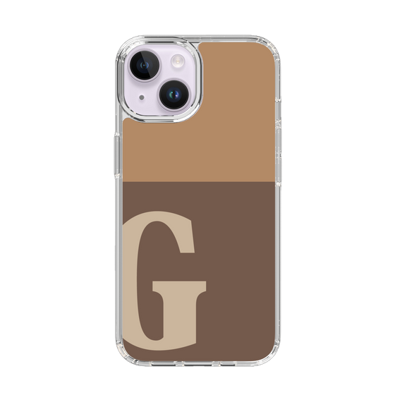 Slim Protection Case［ Original - initial two tone - G brown ］