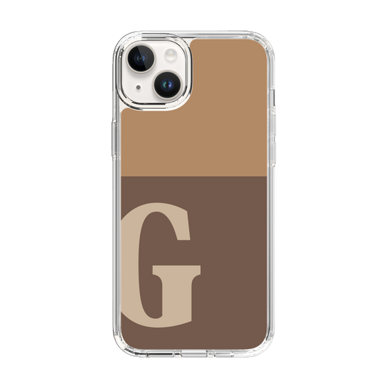 Slim Protection Case［ Original - initial two tone - G brown ］