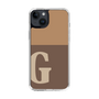 Slim Protection Case［ Original - initial two tone - G brown ］