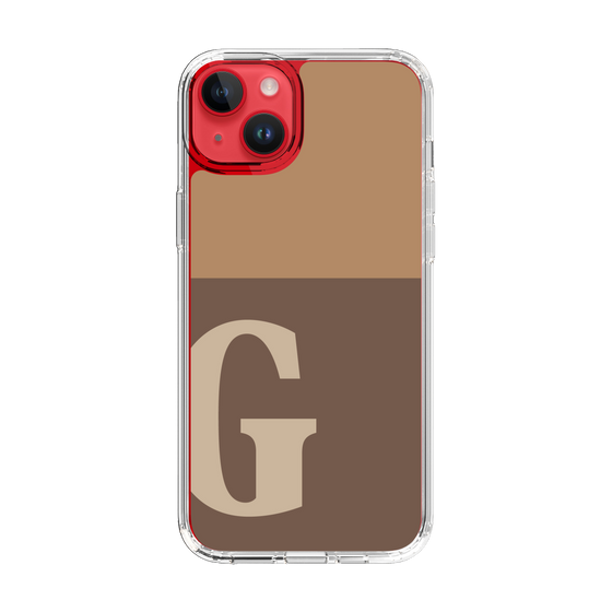 Slim Protection Case［ Original - initial two tone - G brown ］