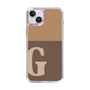 Slim Protection Case［ Original - initial two tone - G brown ］