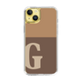Slim Protection Case［ Original - initial two tone - G brown ］