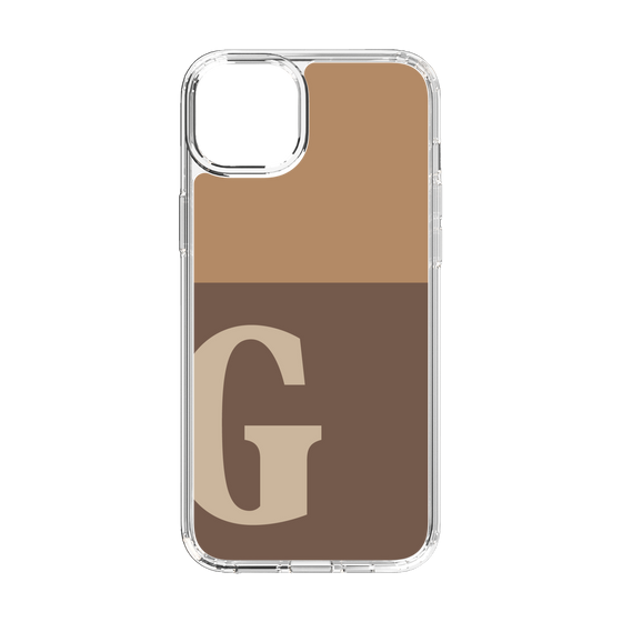 Slim Protection Case［ Original - initial two tone - G brown ］