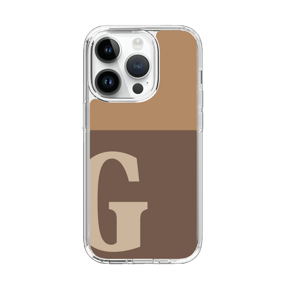 Slim Protection Case［ Original - initial two tone - G brown ］