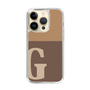 Slim Protection Case［ Original - initial two tone - G brown ］
