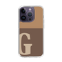 Slim Protection Case［ Original - initial two tone - G brown ］