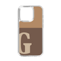 Slim Protection Case［ Original - initial two tone - G brown ］