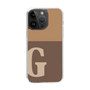 Slim Protection Case［ Original - initial two tone - G brown ］