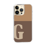 Slim Protection Case［ Original - initial two tone - G brown ］