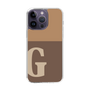 Slim Protection Case［ Original - initial two tone - G brown ］