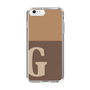 Slim Protection Case［ Original - initial two tone - G brown ］