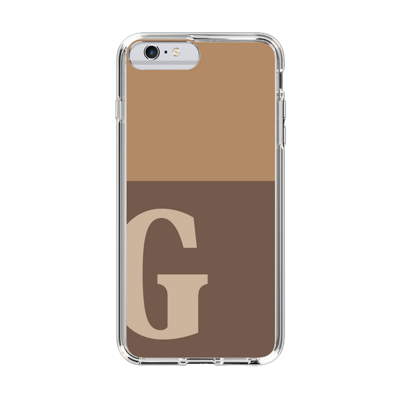 Slim Protection Case［ Original - initial two tone - G brown ］