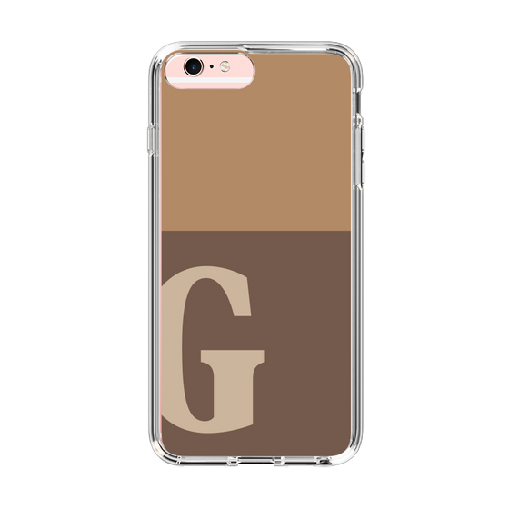 Slim Protection Case［ Original - initial two tone - G brown ］