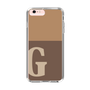 Slim Protection Case［ Original - initial two tone - G brown ］