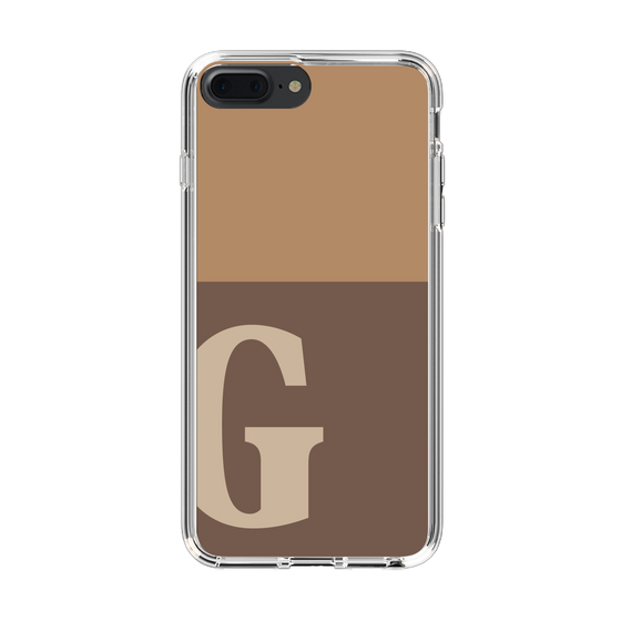 Slim Protection Case［ Original - initial two tone - G brown ］