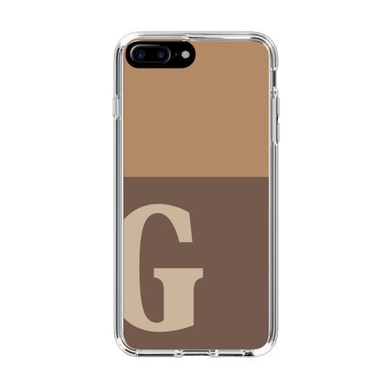 Slim Protection Case［ Original - initial two tone - G brown ］