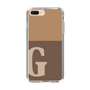 Slim Protection Case［ Original - initial two tone - G brown ］