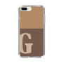 Slim Protection Case［ Original - initial two tone - G brown ］