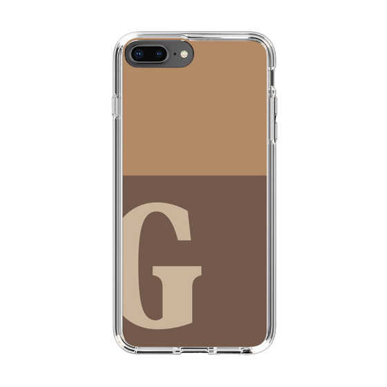 Slim Protection Case［ Original - initial two tone - G brown ］