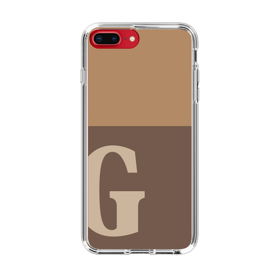 Slim Protection Case［ Original - initial two tone - G brown ］