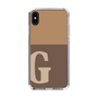 Slim Protection Case［ Original - initial two tone - G brown ］