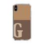 Slim Protection Case［ Original - initial two tone - G brown ］