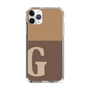 Slim Protection Case［ Original - initial two tone - G brown ］