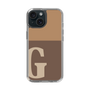 Slim Protection Case［ Original - initial two tone - G brown ］