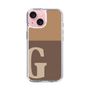 Slim Protection Case［ Original - initial two tone - G brown ］