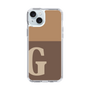 Slim Protection Case［ Original - initial two tone - G brown ］
