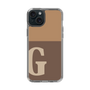 Slim Protection Case［ Original - initial two tone - G brown ］