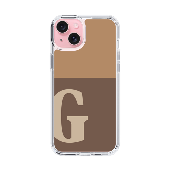 Slim Protection Case［ Original - initial two tone - G brown ］
