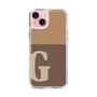 Slim Protection Case［ Original - initial two tone - G brown ］