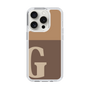 Slim Protection Case［ Original - initial two tone - G brown ］