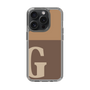 Slim Protection Case［ Original - initial two tone - G brown ］