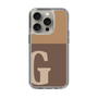 Slim Protection Case［ Original - initial two tone - G brown ］
