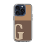 Slim Protection Case［ Original - initial two tone - G brown ］