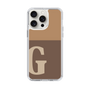 Slim Protection Case［ Original - initial two tone - G brown ］