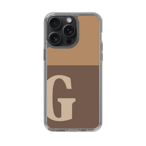 Slim Protection Case［ Original - initial two tone - G brown ］