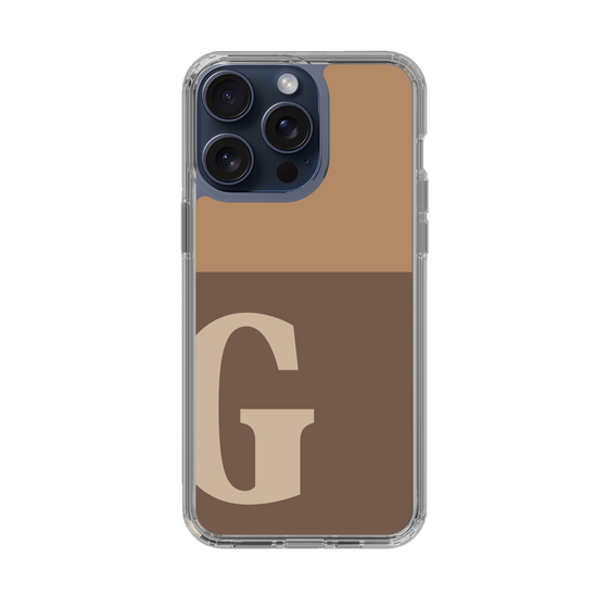 Slim Protection Case［ Original - initial two tone - G brown ］
