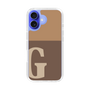 Slim Protection Case［ オリジナル - initial two tone - G brown ］