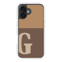 Slim Protection Case［ オリジナル - initial two tone - G brown ］