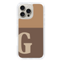 Slim Protection Case［ オリジナル - initial two tone - G brown ］