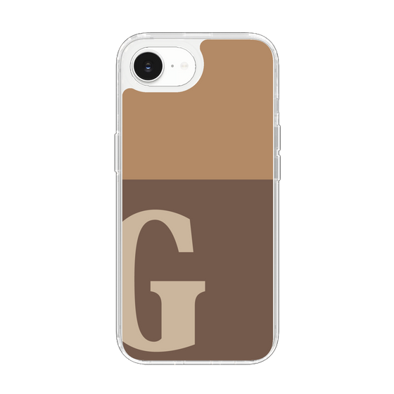 Slim Protection Case［ Original - initial two tone - G brown ］