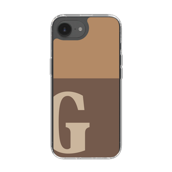 Slim Protection Case［ Original - initial two tone - G brown ］
